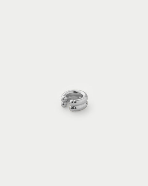 [leeENoir] 韓国アクセ☆925silver☆Double Wave Earcuff CaptureOneCatalog1482copy_2fce