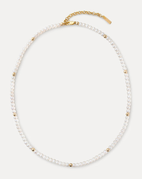 【ELIOU】calexi gold-tone, bead and pearl ネックレス ELIOU】calexi gold-tone, bead and pearl ネックレス (eliou