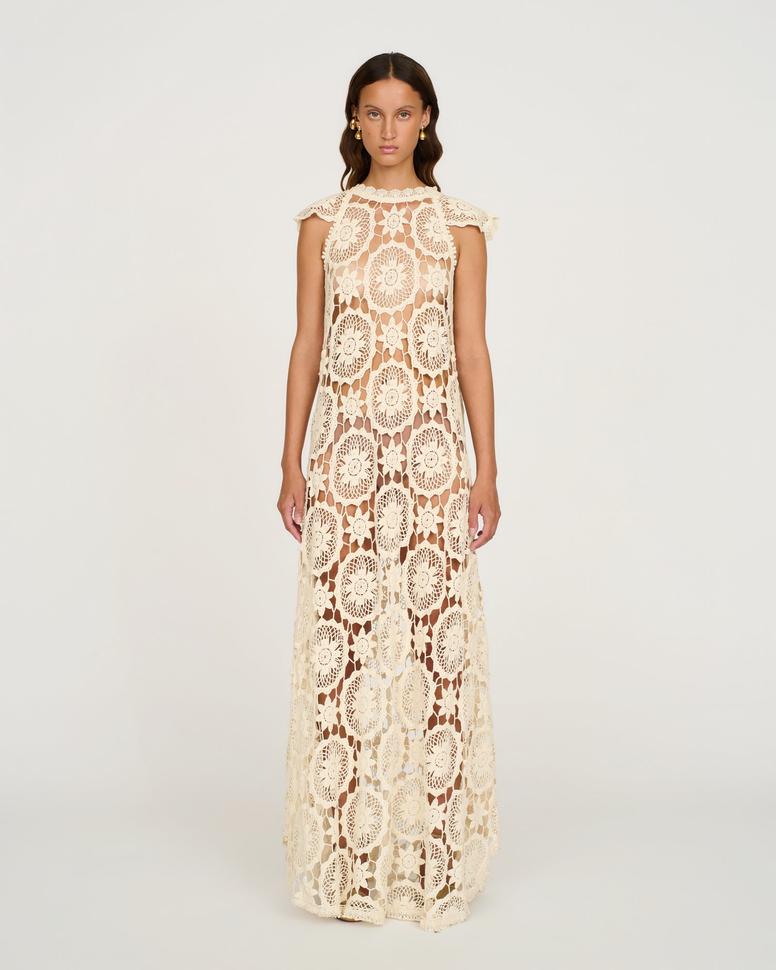 crochet mandala dress Lion Brand | Serving stitches and style. . Mandala Yarn | @thedreamcrochet . #crochetdress #handmade #crochet #summercrochet #slowfashion
