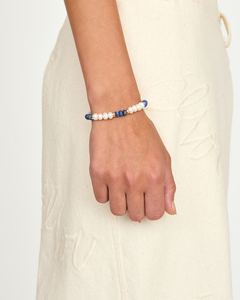 【ELIOU】sky bead and pearl ブレスレット Kalid Bracelet – éliou