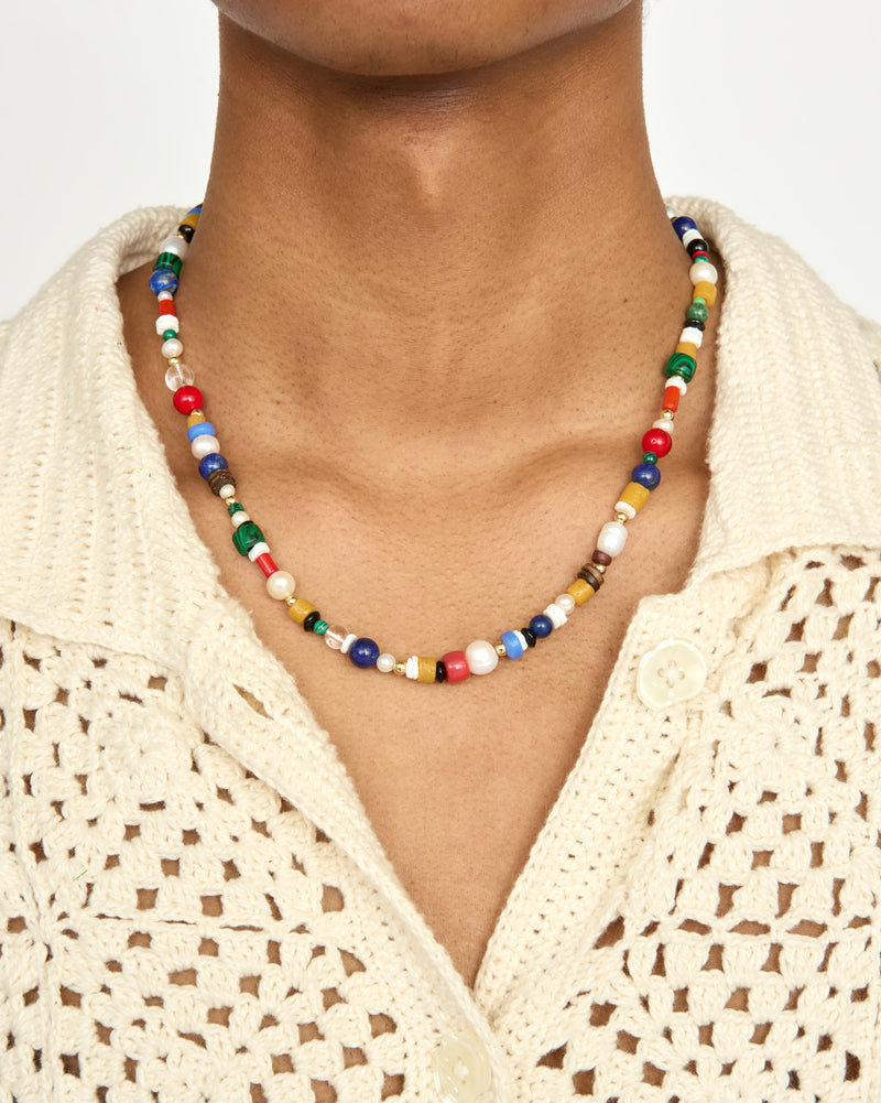 【eliou】19FW Multi bead necklace 17 Diero Necklace – éliou