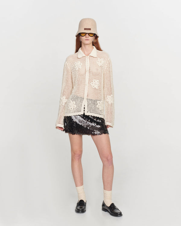 Bree Sequined Mini Skirt