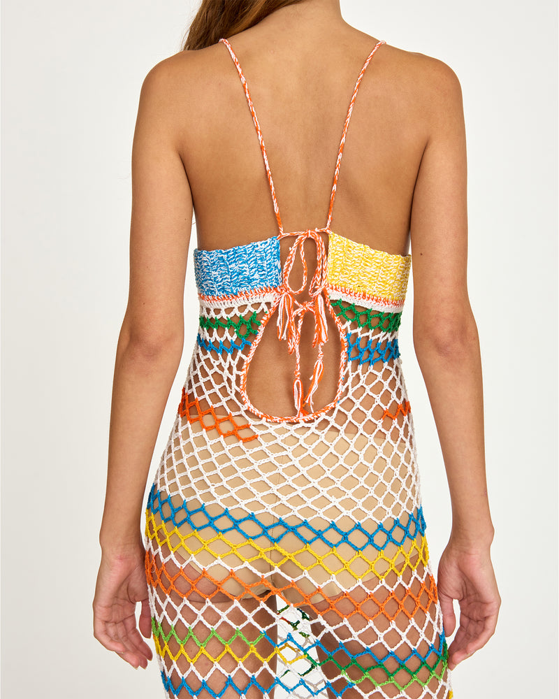 Cici Crochet Dress