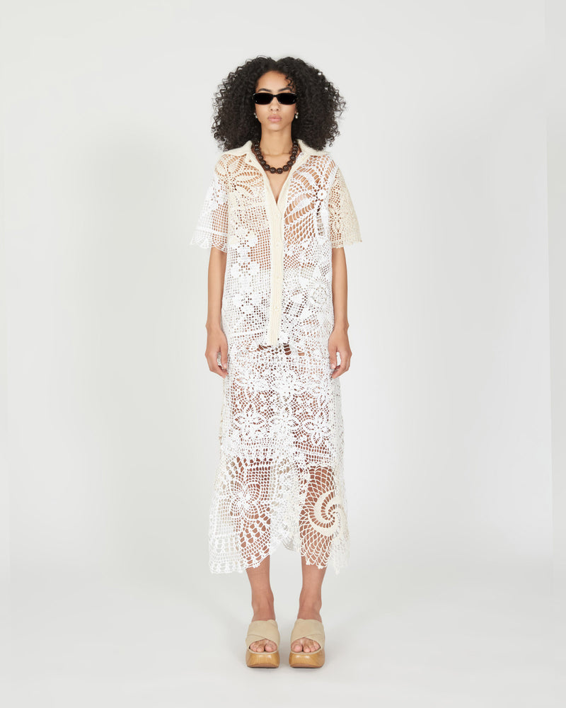 Doily Button-Down
