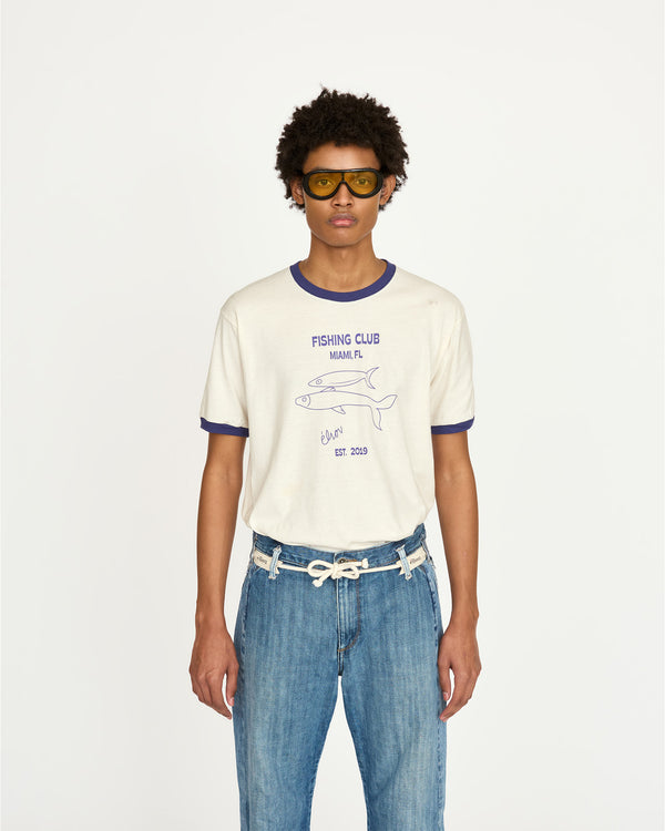 Fishing Club Ringer Tee