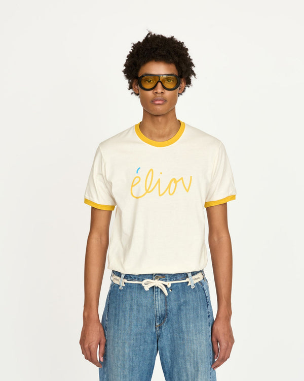 Handwritten Ringer Tee