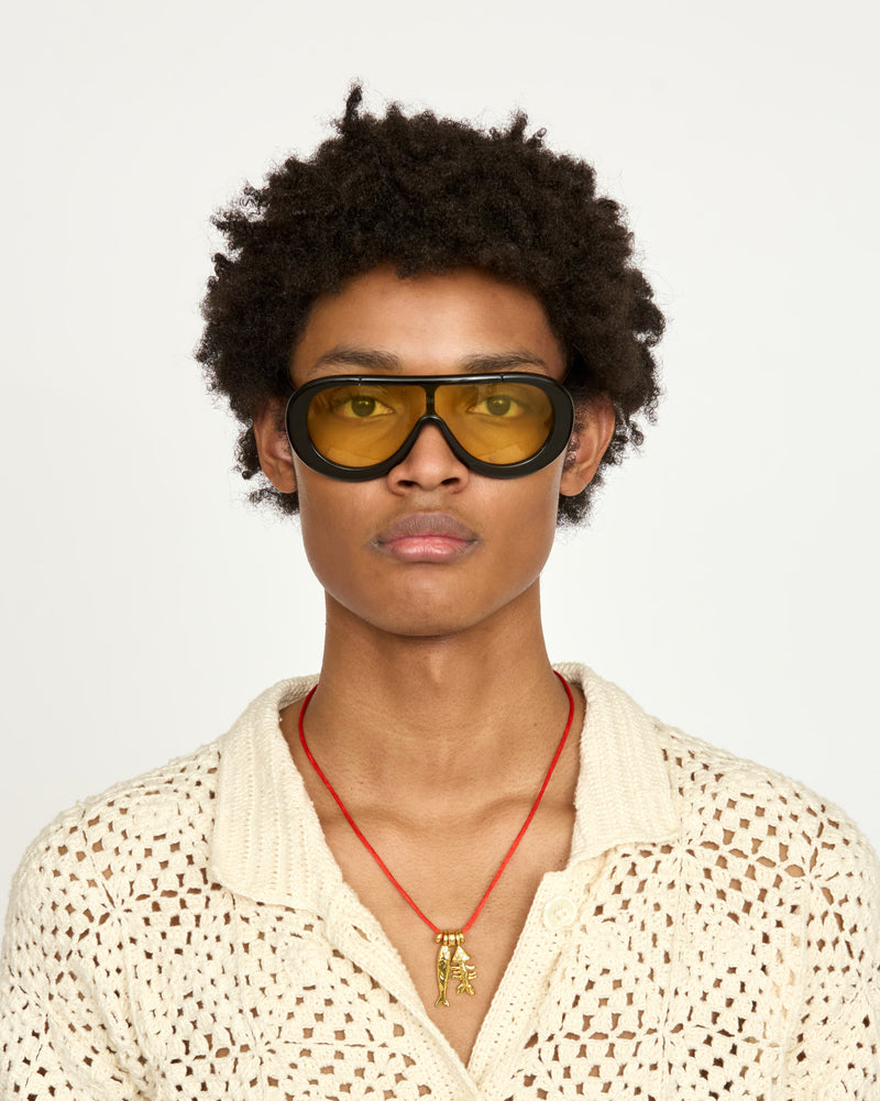 Sardine and Fishbone  Necklace