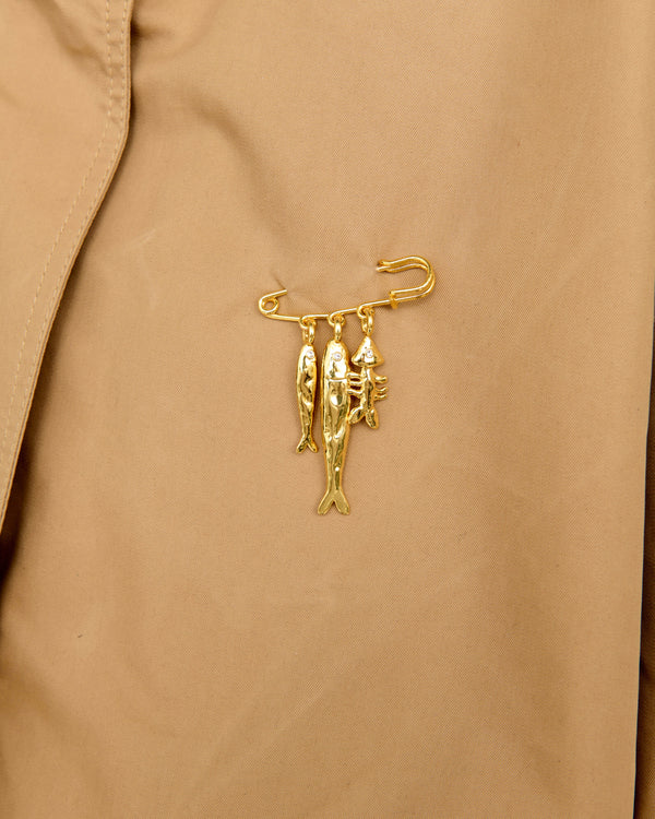 Sardine Brooch